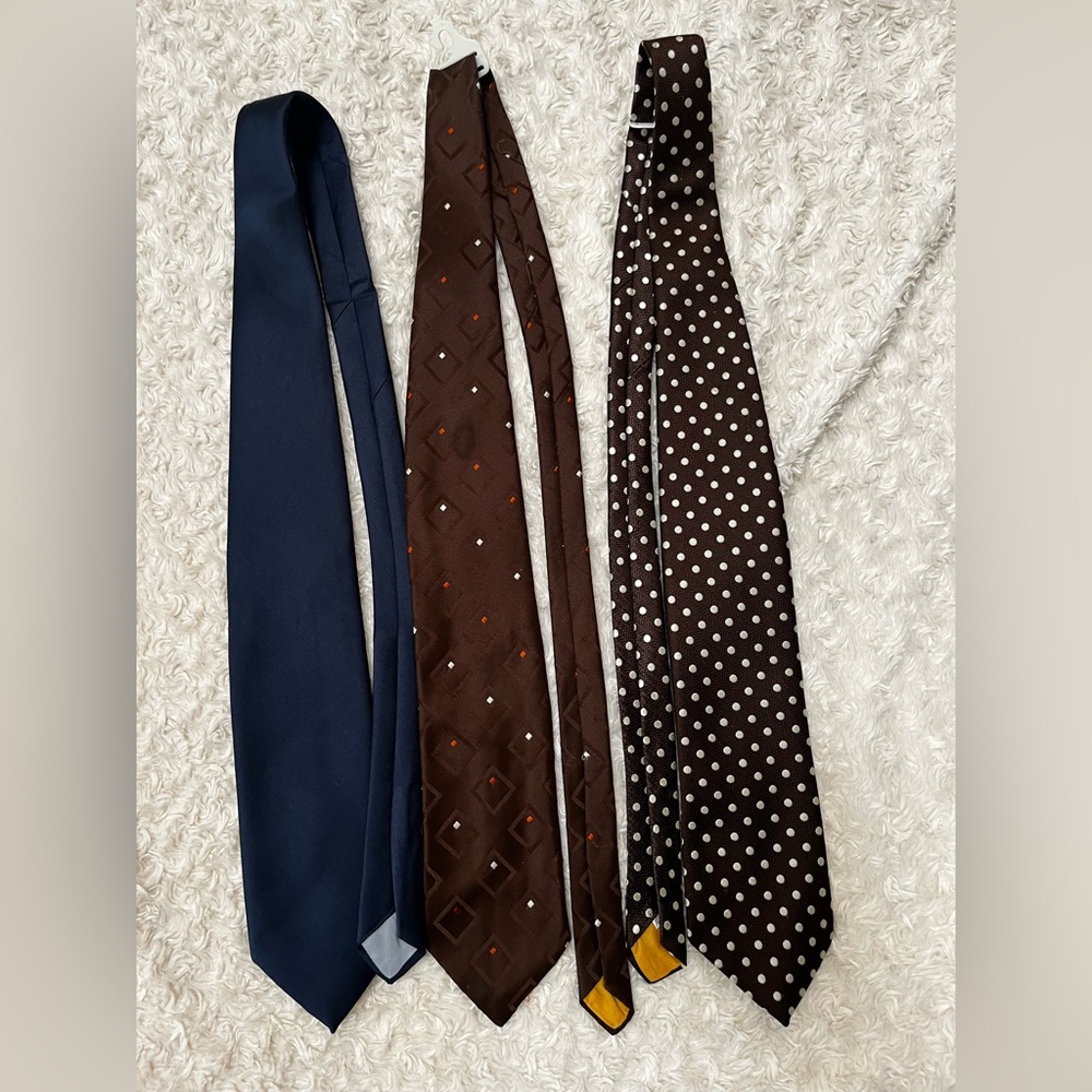 Vintage Damon Tie Bundle 3 Neckties